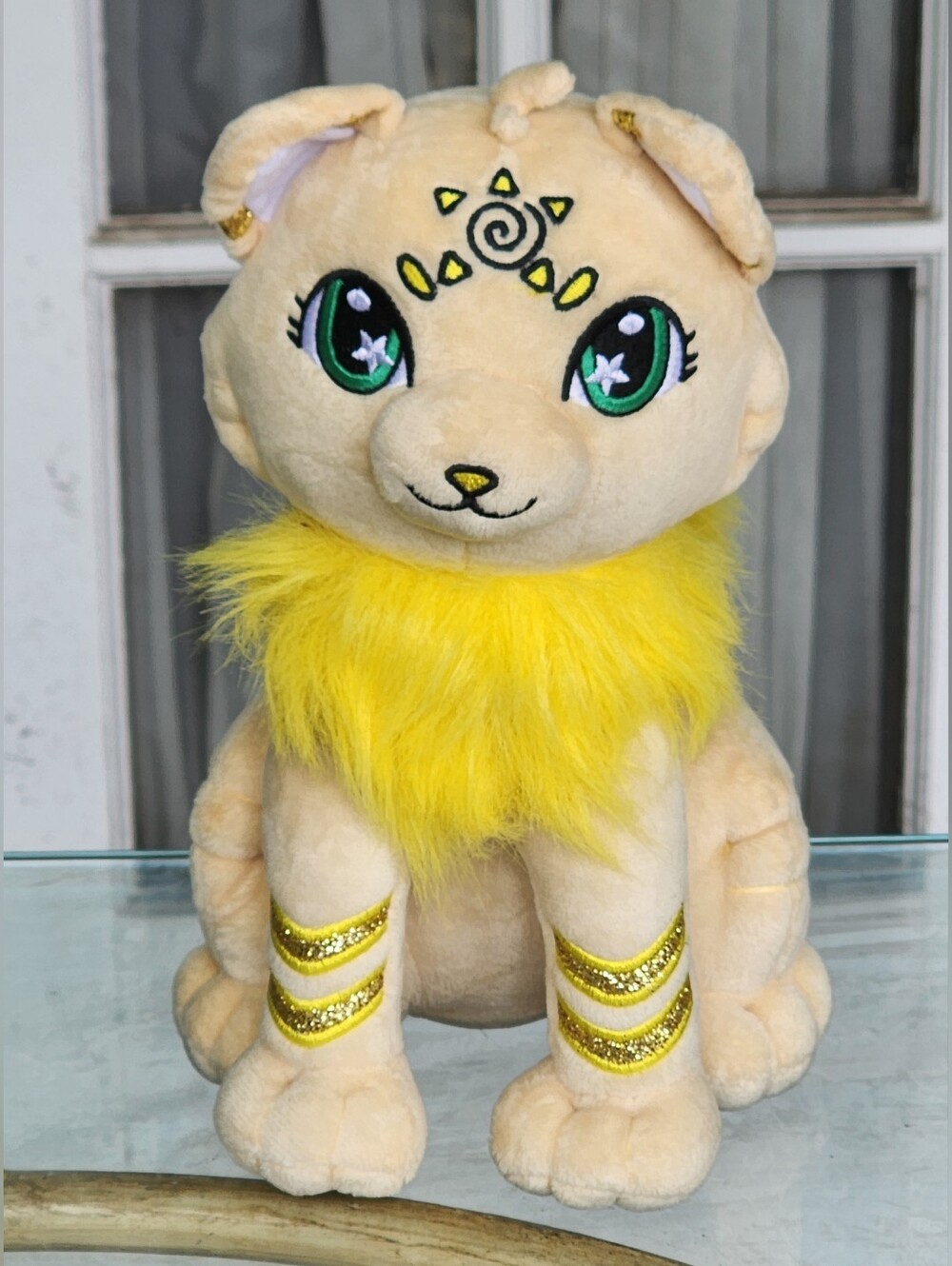 Rare Sugar Lagoon Limited Edition Sunacat, Big Green Sparkly Eyes, Vibrant Mane